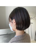 コンパクトショートボブ