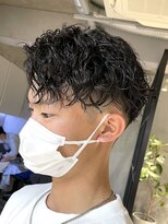 エリマ 調布(elima)&nbsp;かき上げアップバング/メンズショート/ツイストスパイラルパーマ