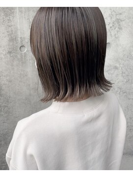 ヘアーエスクールステラ(hair S.COEUR stella) ぱつっとボブ/ハイライト/外ハネボブ/透明感カラー