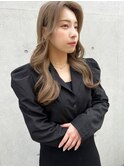 【山田】韓国風ミルクティーベージュクアンクヨシンモリ