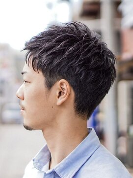 クリーピー ビジネスラフショートスタイル【神戸/明石/西明石/バーバー】