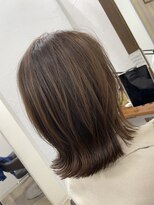 美容室 カノン(Kanon) 縛れる長さの外はねウルフ