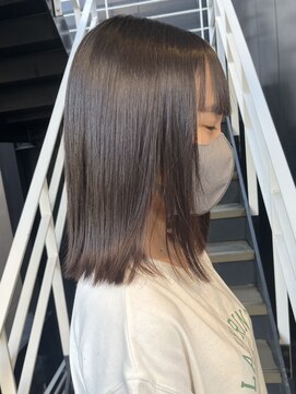 シオ ヘアー デザイン(Sio. hair design) 美革縮毛矯正驚きのツヤ