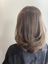 ピュアソウル(Pure Soul) ニューヨークドライカット×白髪ぼかしハイライト