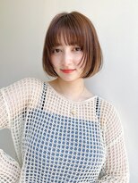 トルネード(TORNADO) 大人ショートボブ前髪ありミニボブ内巻きフェイスレイヤーK0730