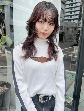 ヘアー アイス ルーチェ(HAIR ICI LUCE) ロングウルフ/ウルフカット/ウルフヘア/レイヤー/城倉