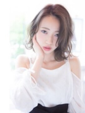 アルケー ヘアアンドヘッドスパ 錦糸町南口店(arche Hair&head spa) インナーグレージュ/マチルダボブ/前髪/ピンクベージュ/錦糸町