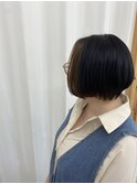 グラボブ×インナーカラー