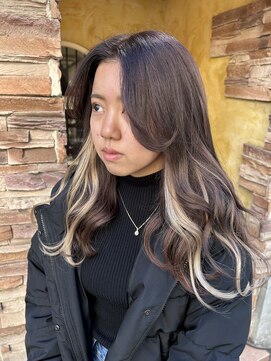 ジェイポイント ヘア クリニカ(J:POINT Hair CLINICA) カラー エクステでハイライト