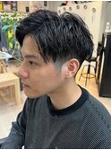 ツイストスパイラルパーマツイストパーマメンズマッシュ横浜西口