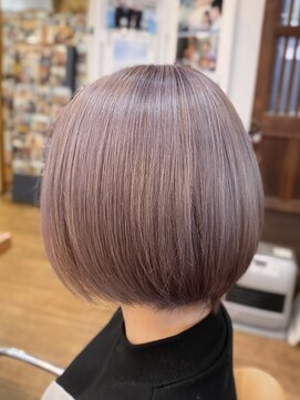 ギャロップヘアー ラベンダーグレー×酵素酵素トリートメント