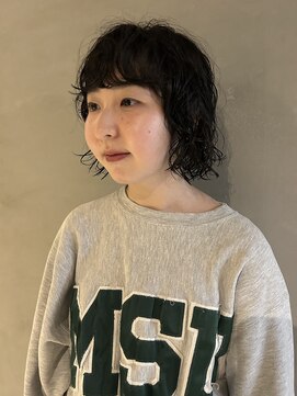 ソイリウム 下北沢(soi rium) ボブパーマ_黒髪パーマ