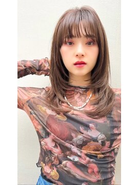 ケイト(kate) 【kate 大宮】シャギーレイヤー×透明感ブラウン