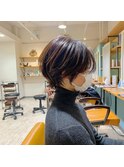 小顔似合わせカット愛されクールショート20代/30代40代50代/難波