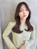 ロンドローズ 名古屋(Lond damaskRose)&nbsp;顔周り ボブ 韓国 レイヤー ダブルカラー 名駅 リタッチ250