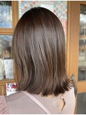 ベージュカラー×大人ボブ◎20代30代40代50代60代