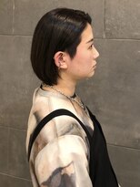 カミソメヤイロドリ(髪染やIRO-D-ORI)&nbsp;ダークカラー　黒髪　艶トリートメント　髪質改善ストレート