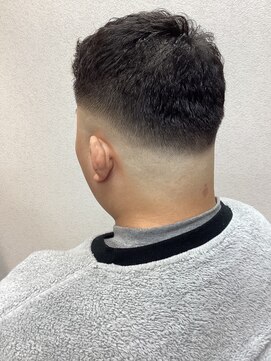 オク(Oku) スキンフェード+濡れパン