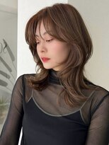 ソヨン 金山店(SOYON)&nbsp;ウェーブミディアム/似合わせカット/ミディアムレイヤー/ウルフ