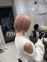 アリーナ 船橋日大前店(arena)&nbsp;ミニボブ×ピンクベージュ