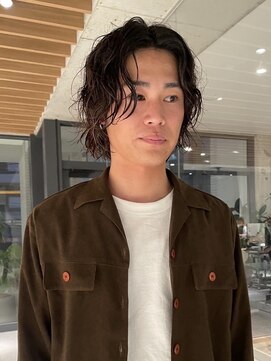 アオイ(aoi.) 【メンズヘア/ボブパーマ/くせ毛/20代/福岡薬院】