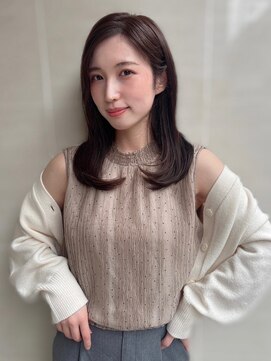 オーロ(ORO) 簡単ワンカールで大人ミディアムくびれヘア