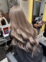 ラピス 大阪アメ村店(Lapis)&nbsp;エクステで作る！ハイトーンミルクティー！