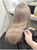 【ハイトーンカラー】グレージュ