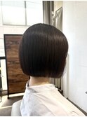 ぱつっと感が可愛い♪ ミニボブ　ruen 熊本　田口紗羅