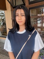 ニュース(NEWS)&nbsp;ミディアムレイヤー×ブルーブラックカラー