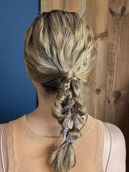 キキィヘア 東所沢(Kicky hair)の写真/結婚式や二次会、特別な日のヘアセットはプロにお任せ♪周りと差が付くワンランク上のスタイルに☆