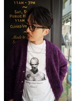 クオルヴィラ 立川北口(QOL villa) 大人男子ニュアンスセンターパーマ