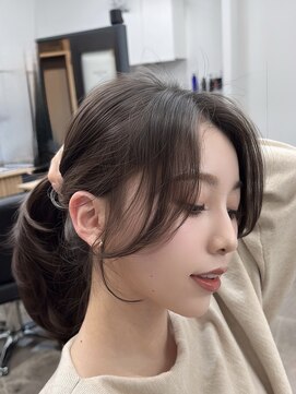 アマテラスゼロ 新宿(AMATELAS zero) AMATELAS /顔まわりカット/ミディレイヤー