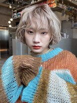 イミ(imi)&nbsp;レイヤーボブ/ハイトーンカラー/レイヤーカット/髪質改善[登戸]
