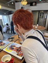 パーク(PARK)&nbsp;コンパクトショートベリーショートハイトーンパーマショート