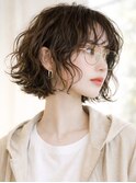 原宿レイヤーボブパーマスパイラルパーマウェーブカール20代30代