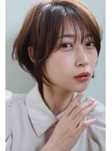 柔らか抜け感似合わせ小顔ふんわりショート♪20代30代40代