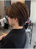 刈り上げセンターパート/波巻きツイストスパイラル/千葉駅