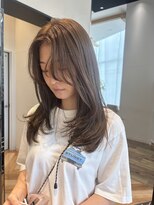 ケーツー 谷町(K-two) ブリーチなしシアーベージュカラー*