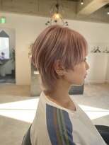 ジーナ 北千住ミルディス通り(Zina)&nbsp;髪質改善＊ピンクミルクティーウルフ【Zina北千住ミルディス】