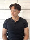 毛流れセンターパート