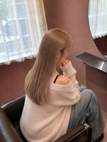 パーク バイ グラッジ 池袋(Park by GLADGE)&nbsp;ブリーチ一回でできるハイトーンベージュ