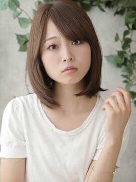 ナチュラルエフ(natural f) セミロングレイヤー