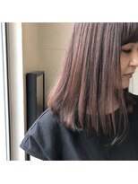 ユノ(juno) ブリーチなしピンクベージュ