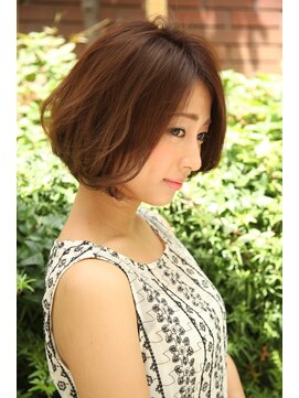 シェル 鎌倉小町(SHELL) 大人可愛いツヤ髪小顔ストレートボブ・８