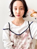 ケーツー あべのキューズモ－ル店(K-two)&nbsp;[K-two]黒髪 似合わせカット 外ハネボブ[天王寺/阿倍野]