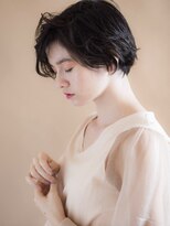 センス(SENSE)&nbsp;東京カットがうまい店５選【SENSE自由が丘】黒髪ショートボブ