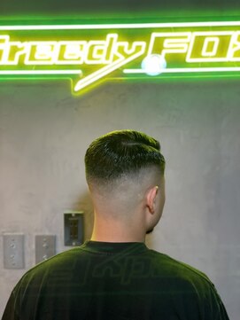 グリーディーフォックス 代々木(Greedy FOX) かき上げヘア/サイドパート/韓国マッシュ/フェードカット/代々木