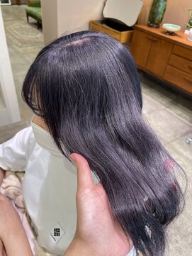 インビテーション 名古屋(invitation) 透けるパープルカラー