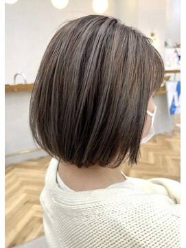 ロミー 本厚木(ROMMY.) 20代30代40代◎再現性◎ボブ,ハイライト,白髪ぼかし